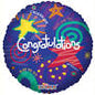 Stars and Spirals Congratulations Balloon