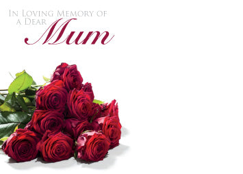 In Loving Memory (MUM) - Large Cards