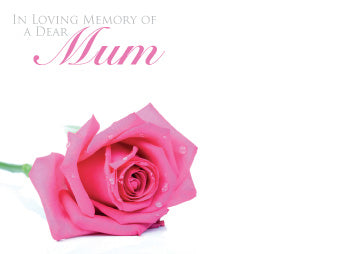 In Loving Memory (MUM) - Large Cards