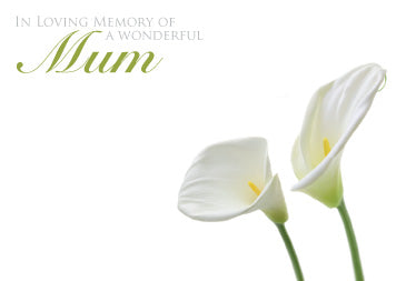 In Loving Memory (MUM) - Large Cards