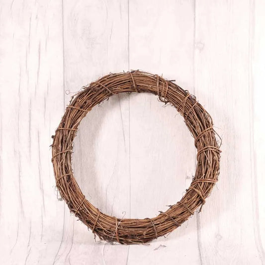 Round Natural Vine Wreath