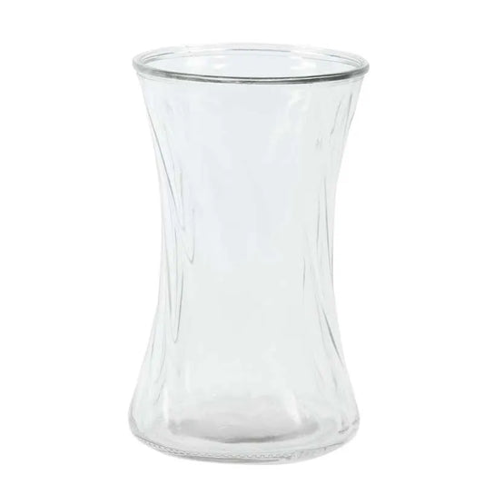 Curling Glass Hand Tie Vase