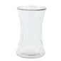 Curling Glass Hand Tie Vase