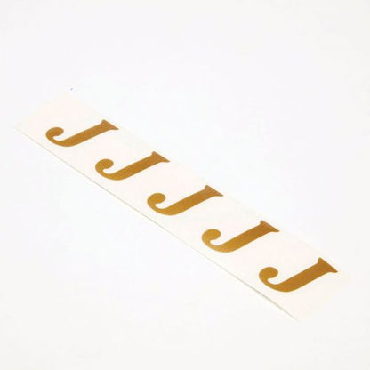 Gold Vinyl Letter