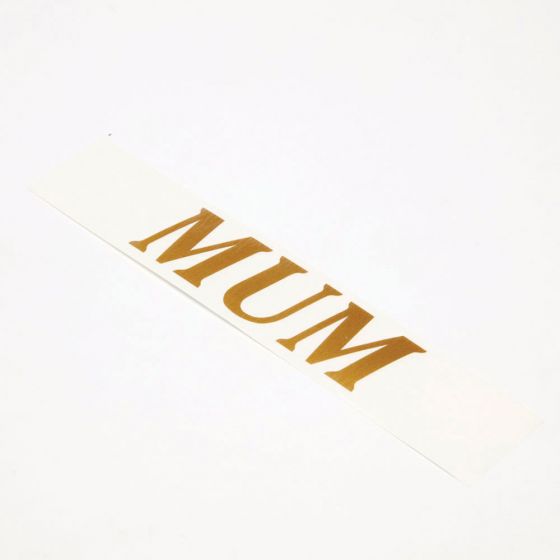 Gold Vinyl Letter