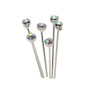 Iridescent Diamante Pins