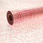 red Scroll Cellophane