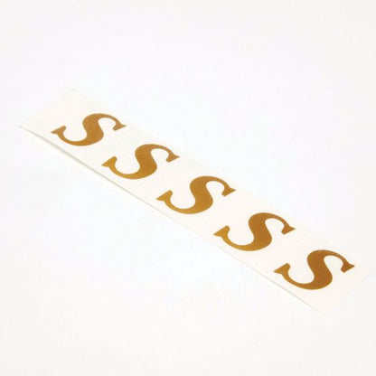 Gold Vinyl Letter